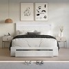 ChaletPosh Velvet Platform Bed with Storage - 2 of 4