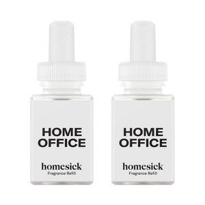 Pura Homesick Home Office 2pk: Smart Scent Refills, Patchouli & Water Lily Essence, Relaxing Aroma - 1 of 4