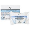 No7 Biodegradable Makeup Removing Wipes Dual Pack - 60ct - image 2 of 4