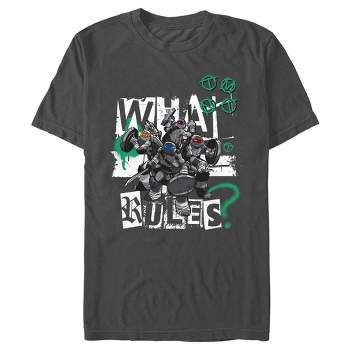 Men's Teenage Mutant Ninja Turtles What Rules? T-Shirt
