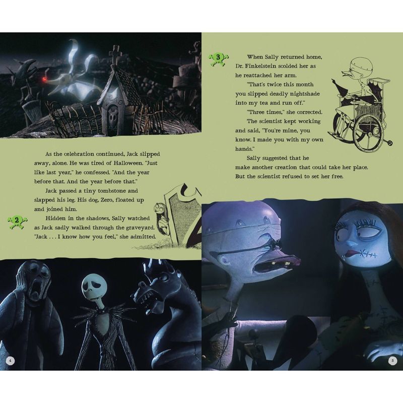 Disney: Tim Burton's the Nightmare Before Christmas Movie Theater Storybook & Movie Projector - by  Editors of Studio Fun International (Hardcover), 5 of 7