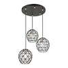 Livex Lighting Geometrix 3 - Light Pendant in  Black - 3 of 4