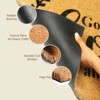 LunaLulink Welcome Doormat, Natural Cocoa Nib Floor Mat with Non-Slip PVC Backing, Beige and Black 30x17 inches - 4 of 4