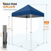 EAGLE PEAK 5x5ft Easy Setup Pop Up Canopy Folding Tent Sun Shelter UV50+ - 3 of 4