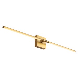 JONATHAN Y Makena Modern Minimalist Dimmable Integrated LED Metal Wall Sconce - 1 of 4