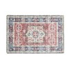 Isla Jade Vintage Inspired Machine Washable Rug - 2 of 4