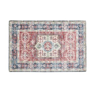 Isla Jade Vintage Inspired Machine Washable Rug - 1 of 4
