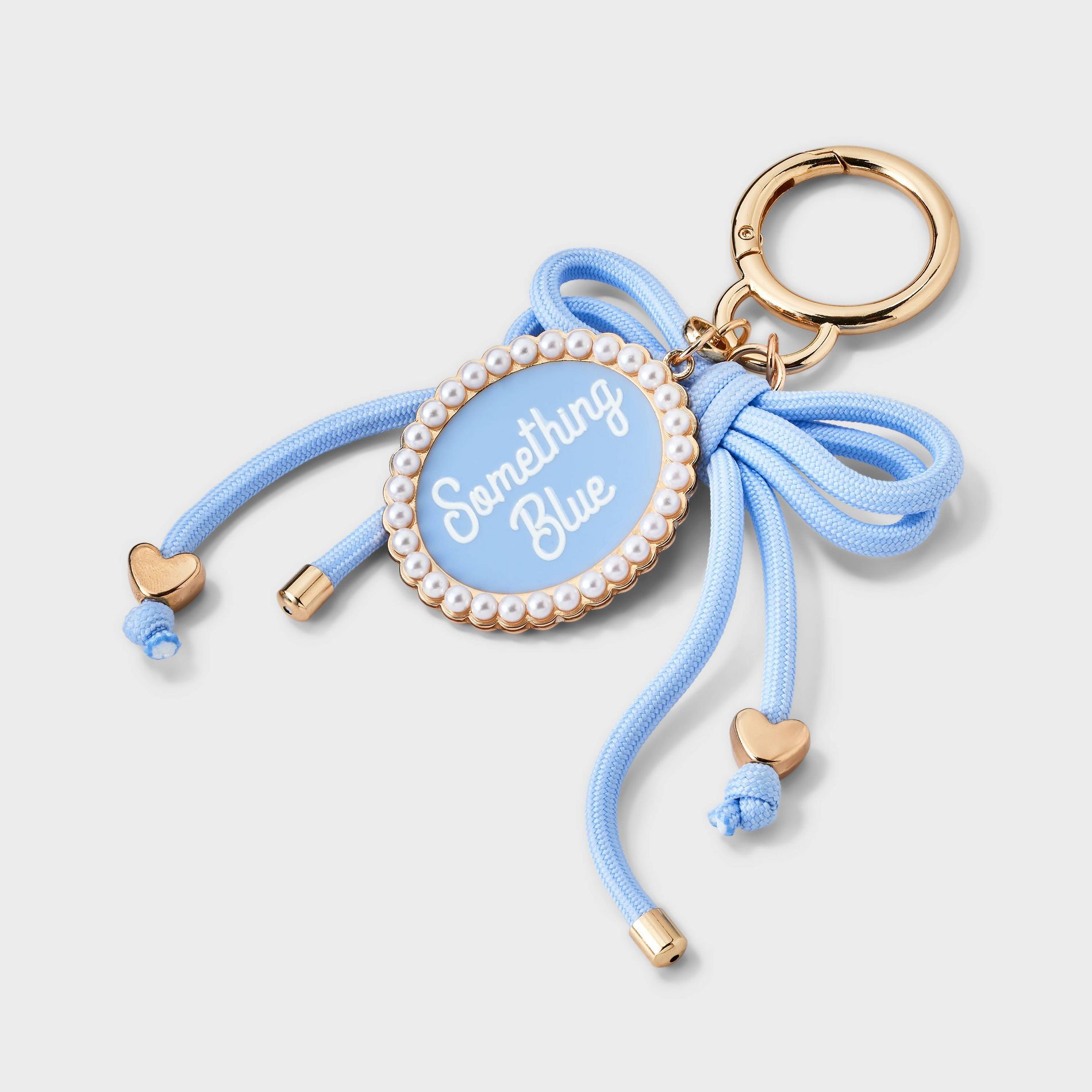 Something Blue Cord Bow Bag Charm - A New Day™ Multi