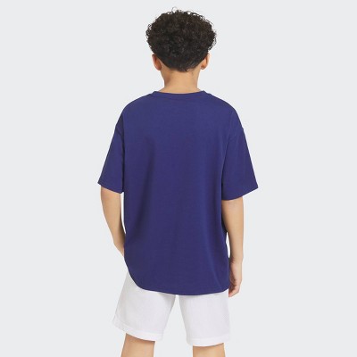 Champion Boys' Oversized Mesh Panel T-Shirt - Dark Blue L — фото 4