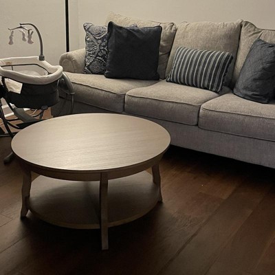 Project 62 porto round deals wood coffee table bleached wood