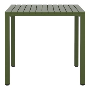 WestinTrends Playa 31.5" Iron Metal Frame Outdoor Square Patio Dining Table - 1 of 4
