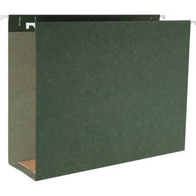 Business Source Hanging File Folders Ltr 1/5 Tab 3" Exp 25/BX SDGN 43852