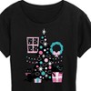 Women's - Instant Message - Christmas Cats, Tree, & Décor Short Sleeve Graphic T-Shirt - 2 of 4