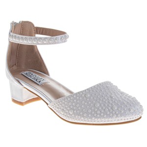 Badgley Mischka Girls' Ankle Strap Dress Shoes (Toddlers) - 1 of 4
