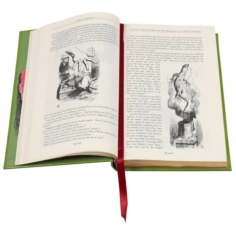 Alice's Adventures in Wonderland and Other Stories - (Leather-Bound Classics) by  Lewis Carroll (Leather Bound), 5 of 6