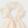 Tulle Tail Hair Twister - Universal Thread™ Ivory - 3 of 3