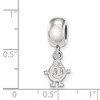 Black Bow Jewelry Sterling Silver Syracuse Oranges NCAA Bead Charm - 3 of 4