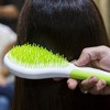Michel Mercier Wet and Dry Hair Detangler - Soft Bristles Hair Brush - Anti-Slip Handle for Healthy, Shiny Hair - Regular Hair - Green-White - 1 pc - 2 of 4