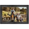PosterPalooza | 26x18 Wide Barnwood Picture Frame, UV Acrylic, 6 Finishes - Grey, Brown, White, and Black - 2 of 4