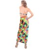LA LEELA Women's Bikini Skirt Sarong Swimwear Cover up Bathing suit Summer Wraps Swimsuit Beach Wrap Coverups for Women One Size Multicolored, Leaf - 3 of 4