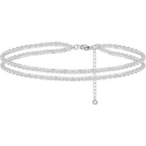 14K Gold Anklets for Women Waterproof Ink Anklets Set Layered Anklet Bracelets - 1 of 4