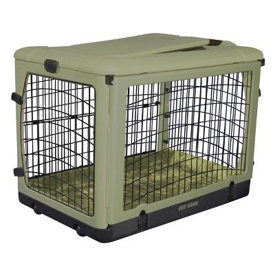 Photo 1 of Dog Gear "The Other Door" Steel Dog & Cat Crate - 42" - Sage