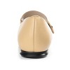 Journee Signature Womens Genuine Leather Emerence Loafer Pointed Toe Slip On Flats Tan 7.5 - 3 of 4