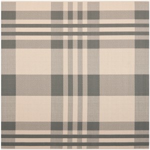 Courtyard CY6201 Power Loomed Indoor/Outdoor Area Rug - Safavieh - 1 of 4