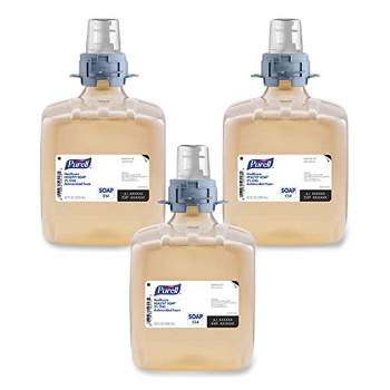 PURELL Healthcare HEALTHY SOAP 2% CHG Antimicrobial Foam, for CS4 Dispensers, Fragrance-Free, 1,250 mL, 3/Carton