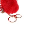 Unique Bargains Christmas Keychain with Double Ring and Lobster Clasp Metal Plush 1 Pc - 3 of 4