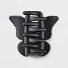 Butterfly Hair Claw Clip Set 4pc- Wild Fable™ White/Black/Red: Plastic Solid Hair Accessory - 2 of 3