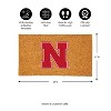 Coir Mat, 16"x28", University of Nebraska - 3 of 4