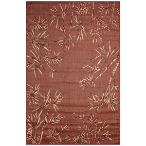 Liora Manne Carmel  Indoor/Outdoor Area Rug  Chili.. - 1 of 4