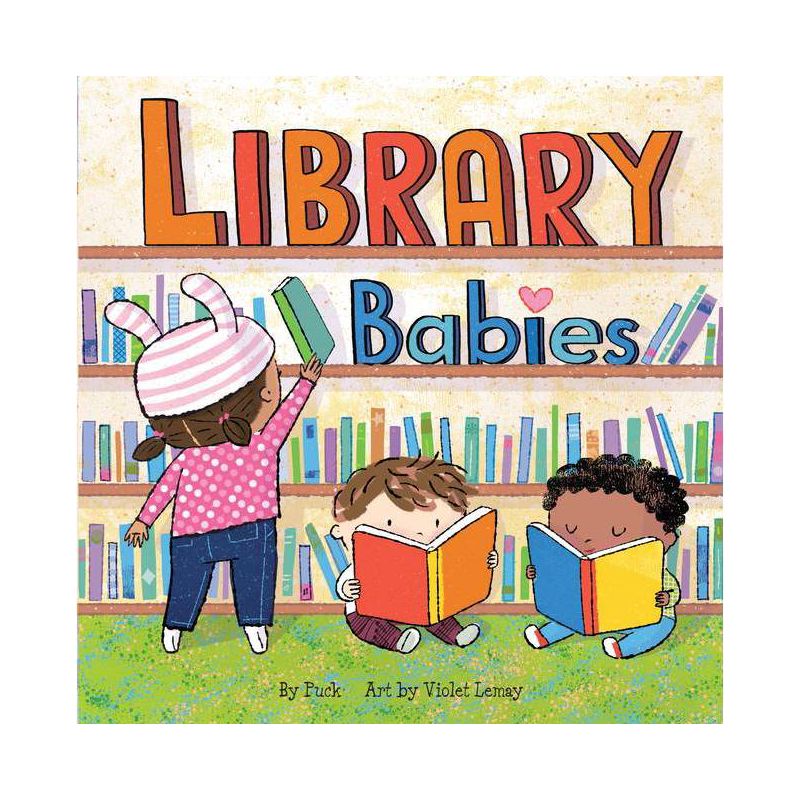 Library Babies - (Local Baby Books) by  Puck & Violet Lemay (Board Book), 1 of 2