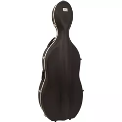 Bellafina ABS Cello Case With Wheels 3/4 Size