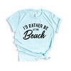 Simply Sage Market I'd Rather Be At The Beach Short Sleeve Tee - 2 of 4