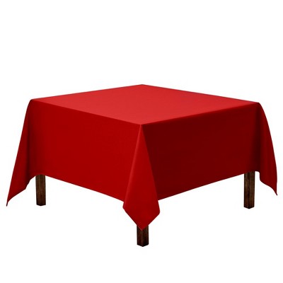 Gee Di Moda Square Tablecloth - Heavy Duty Washable Polyester - For Square or Round Tables
