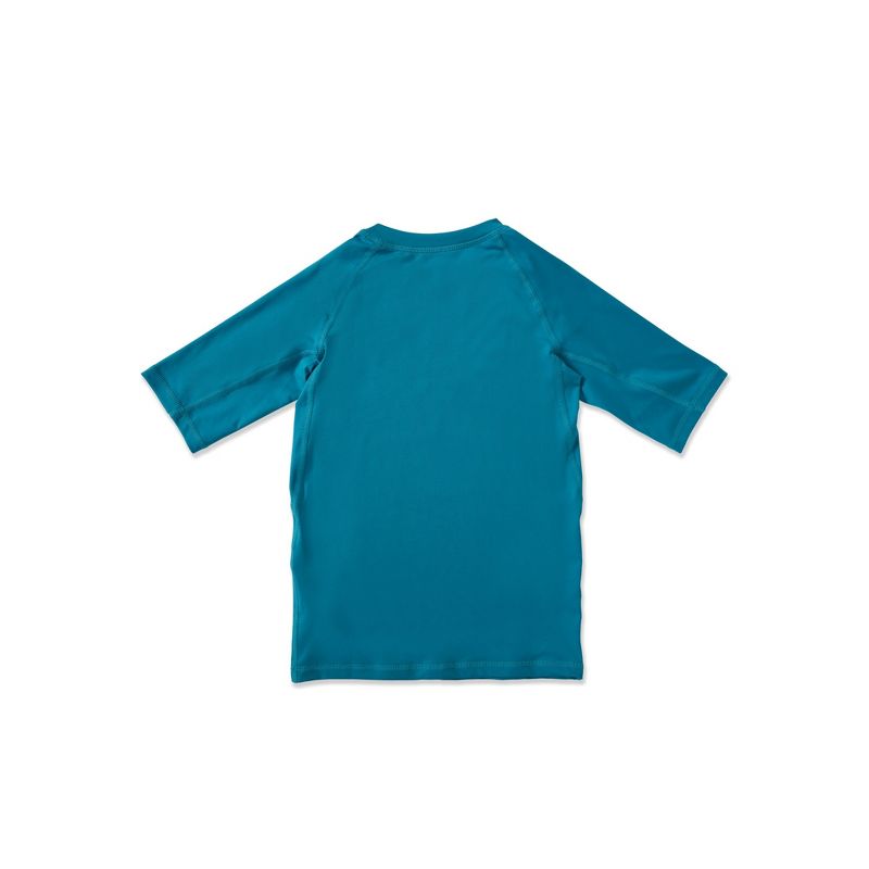Volcom Boys Lido Solid Short Sleeve Upf 50 Rashguard Swimshirt, 2 of 3