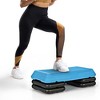 Costway 29'' Adjustable Workout Fitness Aerobic Stepper Exercise Platform W/Riser 4'' -6'' -8 - 2 of 4