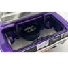 1971 Plymouth Barracuda Violet Metallic and White Limited Edition to 350 pieces Worldwide 1/18 Diecast Model Car by ACME - 4 of 4