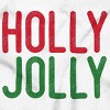 Christmas Saying Holly Jolly Xmas Toddler Baby Graphic T Shirt Brisco Brands - 2 of 4