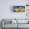 Trademark Fine Art -Vincent van Gogh 'Wheatfield with Crows' Canvas Art - 2 of 4