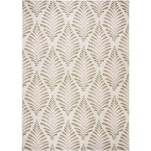 Courtyard CY8545 UV & Stain Resistant Non-Shedding Power Loomed Indoor/Outdoor Rugs - Safavieh - 1 of 4