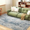 HOMCOM Machine Washable Area Rug, Non-Slip Traditional Flower Print Floor Carpet for Living Room, Bedroom, Dining Room - 2 of 4