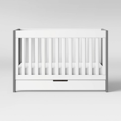 Babyletto Mercer 3 In 1 Convertible Crib With Toddler Rail Gray