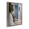 Stupell Industries Blue Greek Door, 18" x 18" - 3 of 4