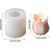 JDICTION 3D Tulip Flower Silicone Molds – For Candle Making, Handmade Soap, Fondant Chocolate Baking, Polymer Clay, Home Decoration - 2 of 4
