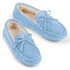 Collections Etc Women's Faux Suede Moccasins - 2 of 4