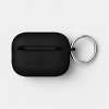AirPods Pro (1/2 generation) Silicone Case with Clip - heyday™ Black with Silver - 3 of 3
