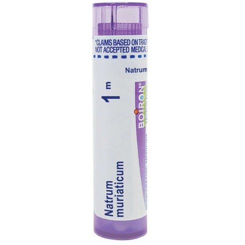 Natrum Muriaticum 1M by Boiron Homeopathic Single Medicine For Allergy  -  80 Pellet - image 1 of 2